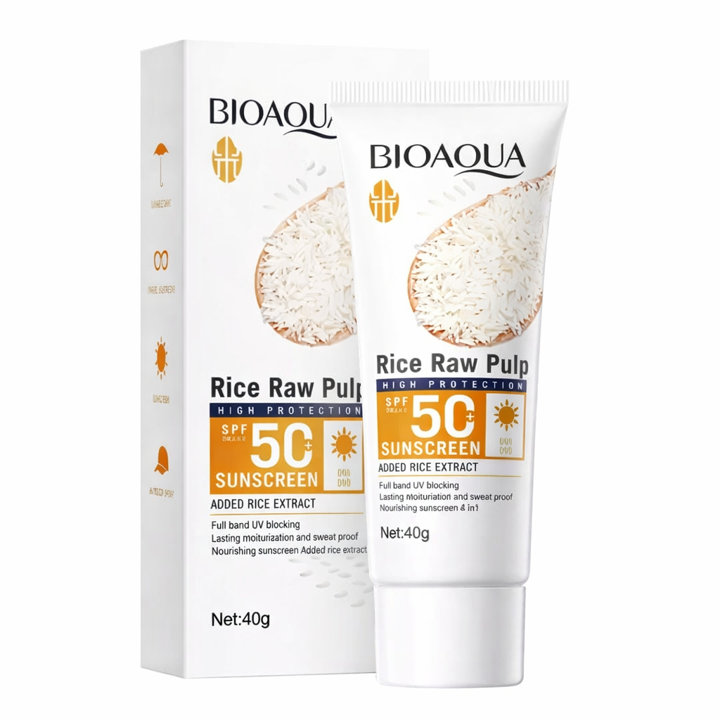 BLOQUEADOR SOLAR ARROZ BIOAQUA