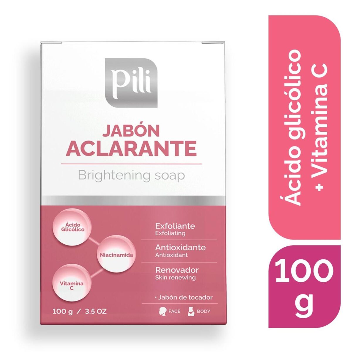 JABON ACLARANTE PILI
