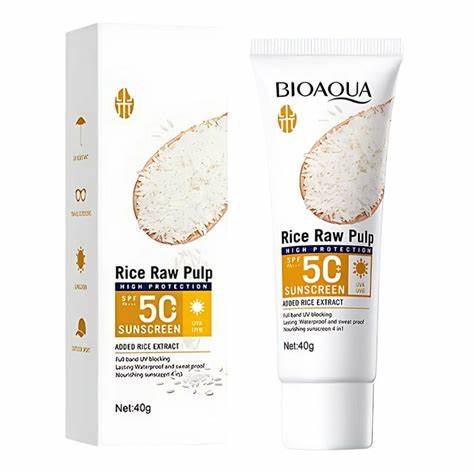 BLOQUEADOR SOLAR ARROZ BIOAQUA
