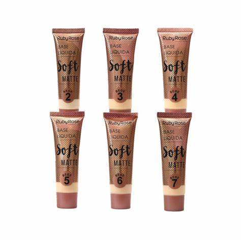 BASE SOFT MATTE RUBY ROSE
