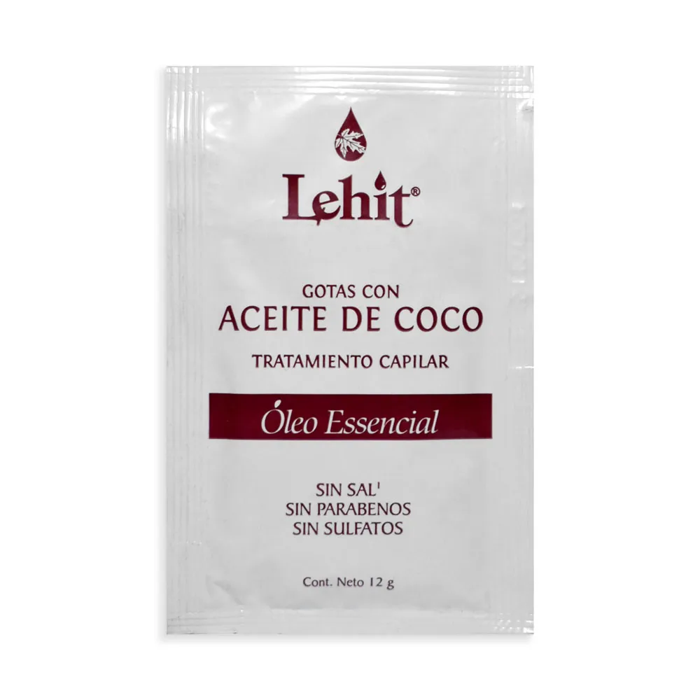 SOBRE ACEITE CAPILAR COCO