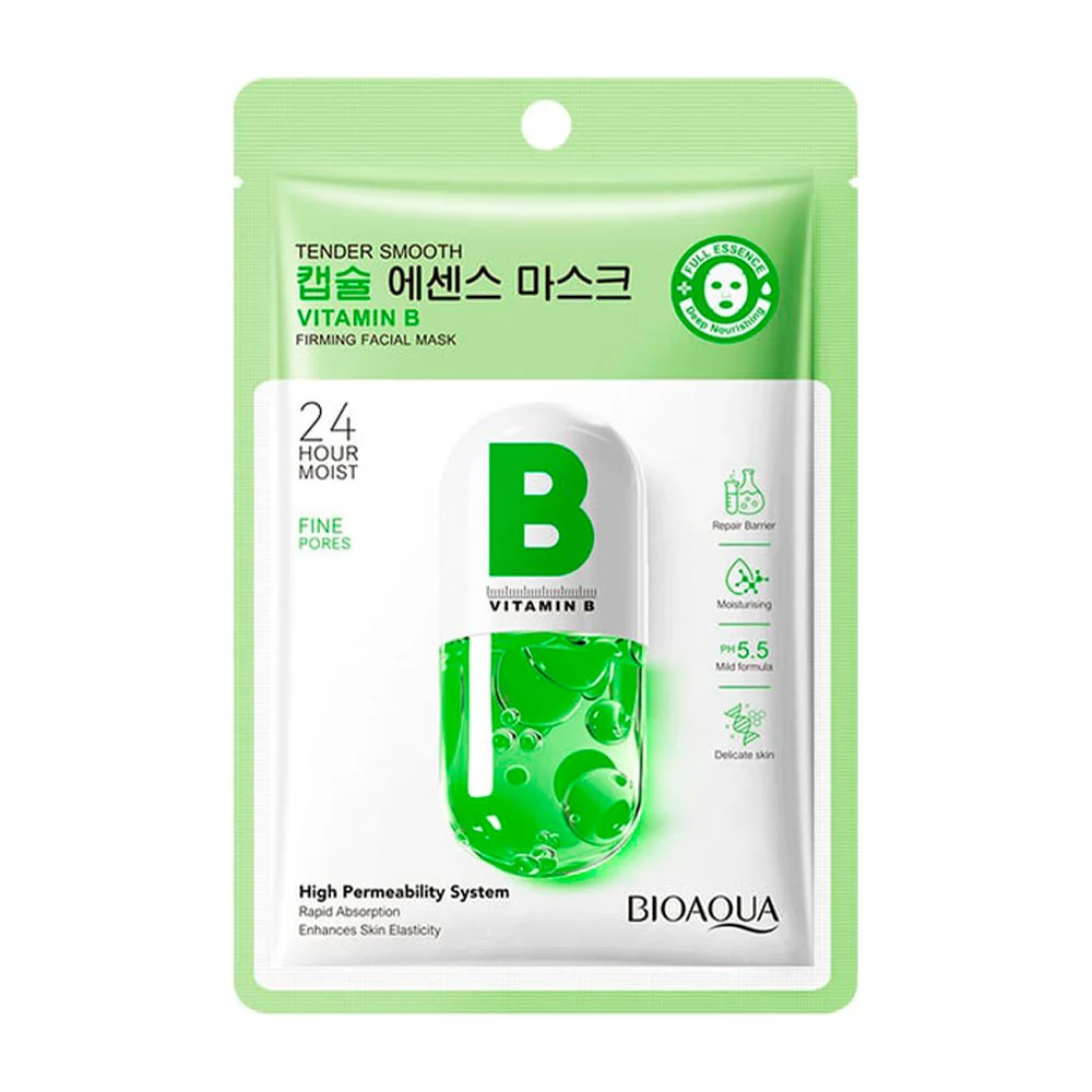 VELO FACIAL CON VITAMINA B BIOAQUA