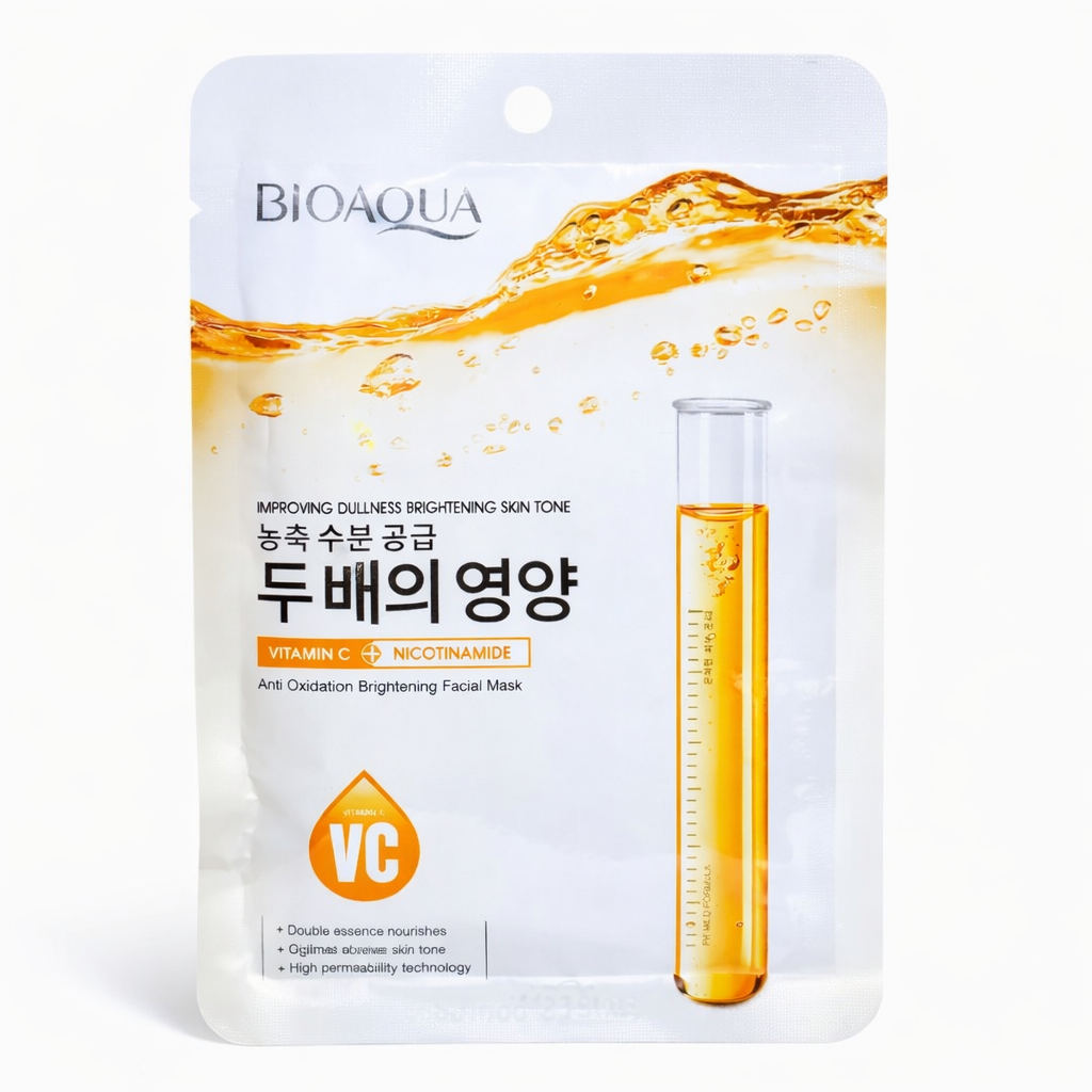VELO FACIAL DE VITAMINA C CON NICOTINAMIDA BIOAQUA