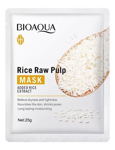 VELO FACIAL DE EXTRACTO DE ARROZ BIOAQUA
