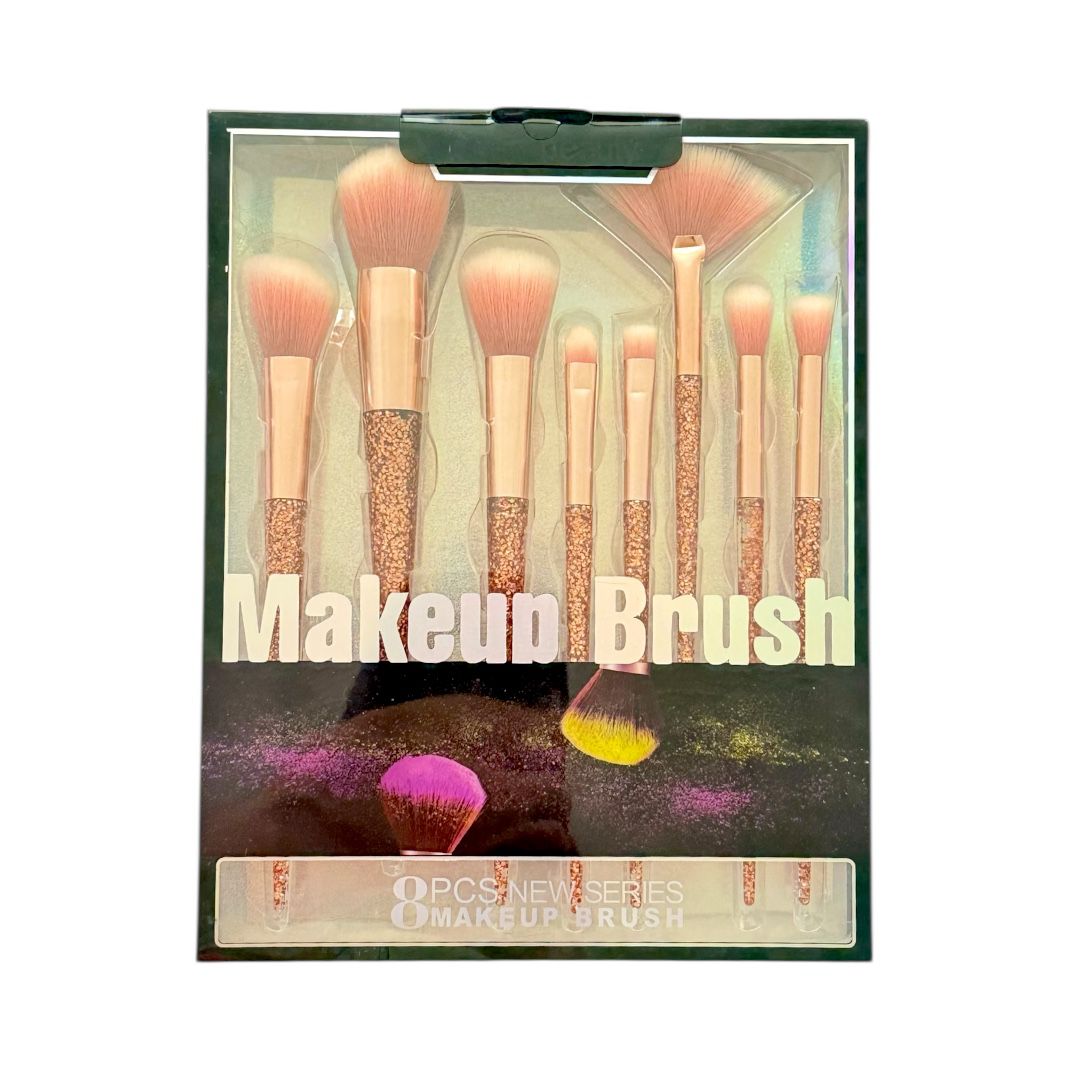 KIT DE BROCHAS MAKEUP X8