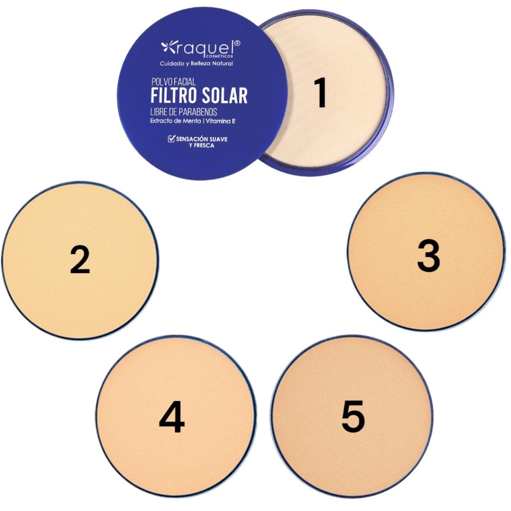 POLVOS COMPACTOS RAQUEL CON FILTRO SOLAR - Image 3