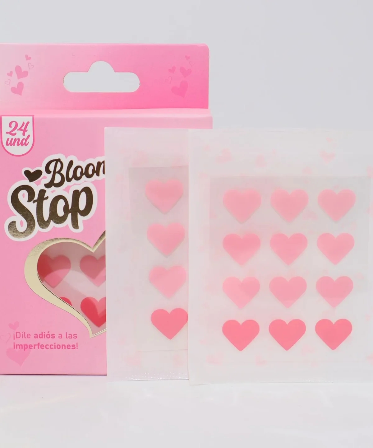 PARCHES DE ACNE HEART BLOOMSHELL