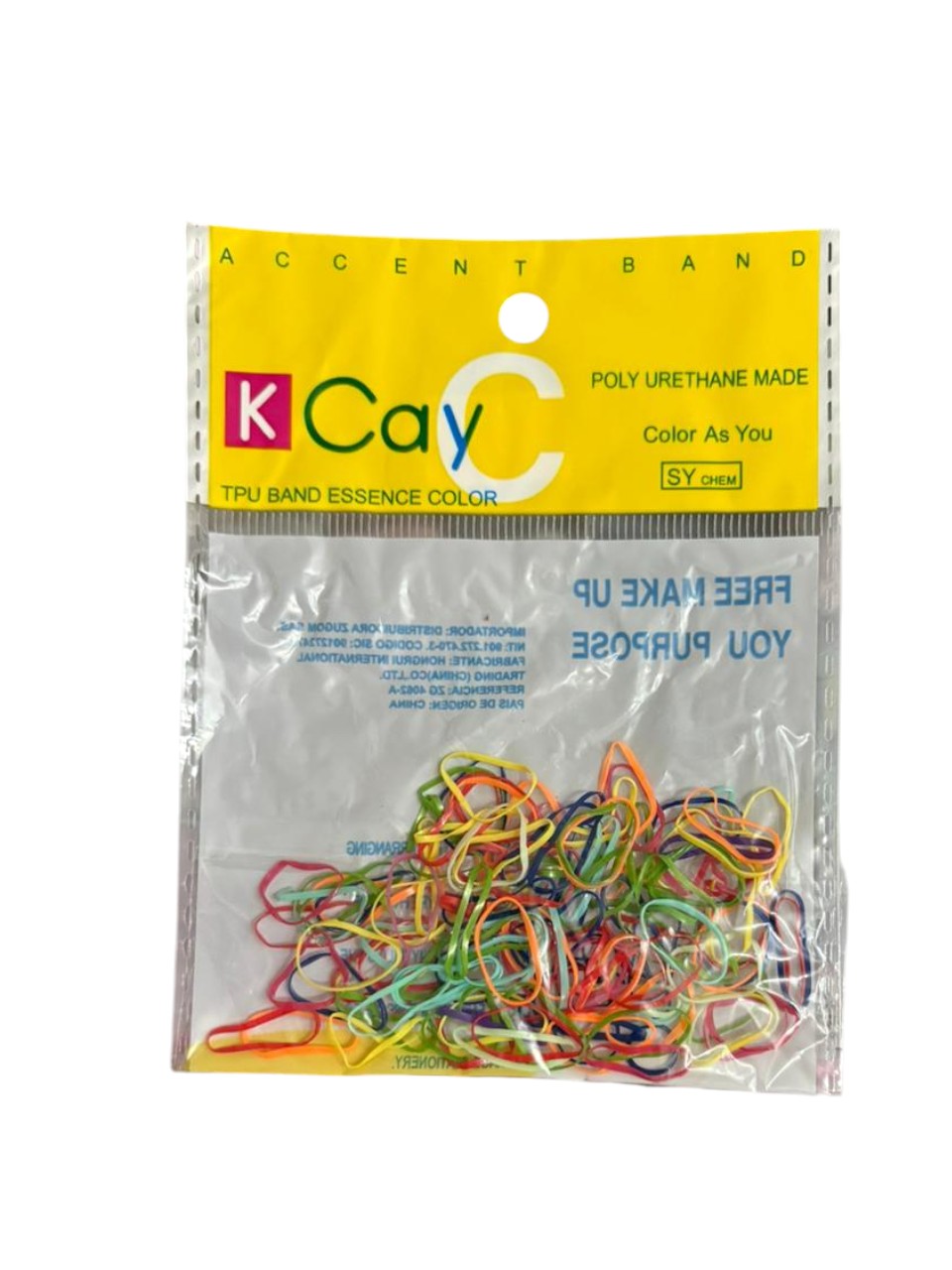 LIGAS DE COLORES Y BLANCAS