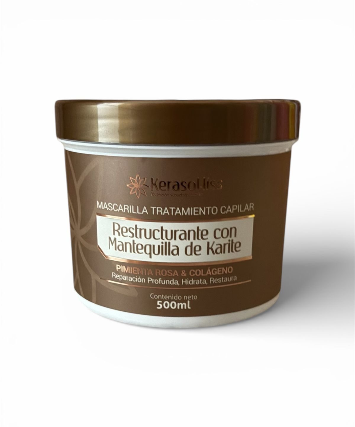 MASCARILLA RESTRUCTURANTE CON MANTEQUILLA DE KARITE KERASOLIS