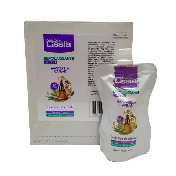 MASCARILLA CAPILAR REPOLARIZANTE EN FRIO LISSIA